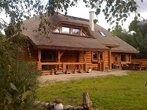 Элитныя кровля из тростника